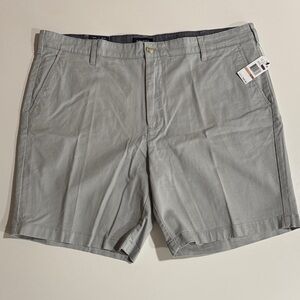 Nautica Deck Short Light Gray Flat Front Shorts Men’s Sz 42